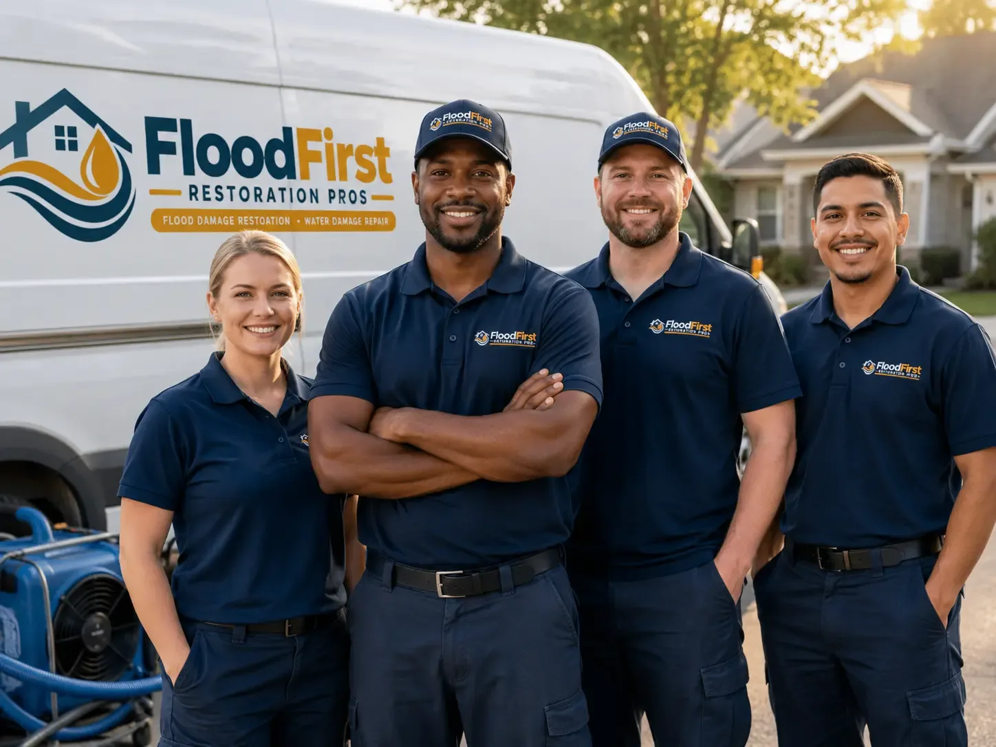 Flood Damage Restoration company in Midfield, TX