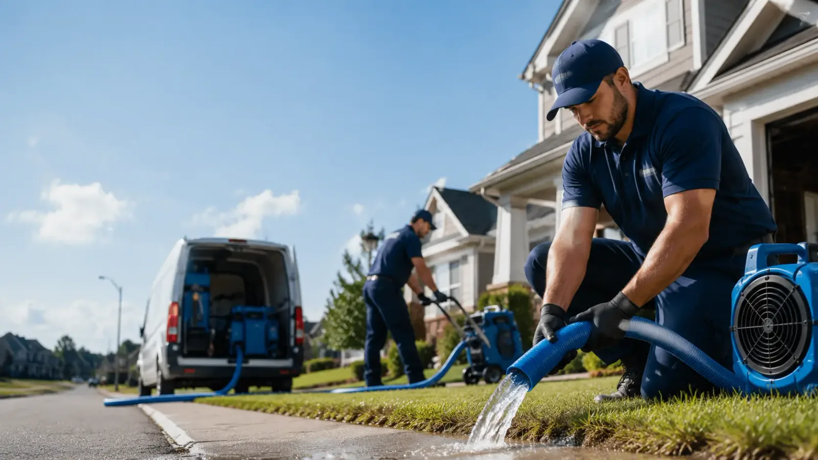 Flood Damage Restoration in Midfield, TX
